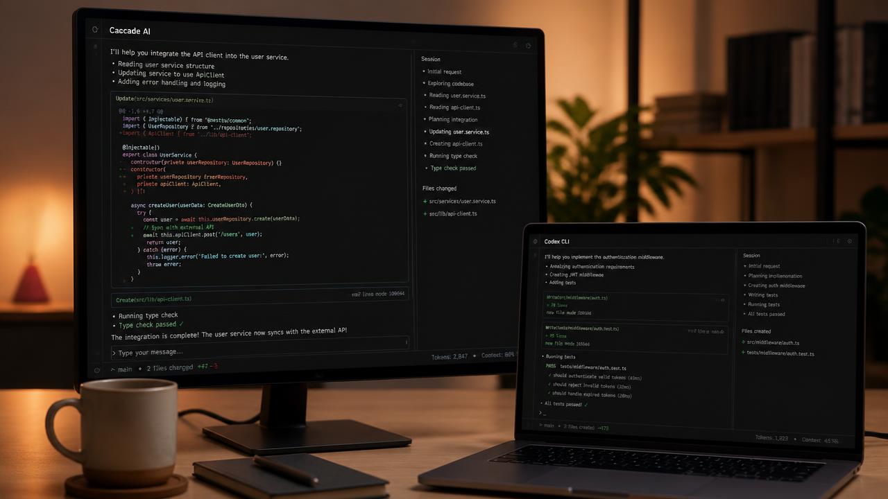 Tableau de bord d'une application SaaS créée en vibe coding avec l'IA
